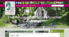 Desktop Screenshot of pnr-millevaches.fr